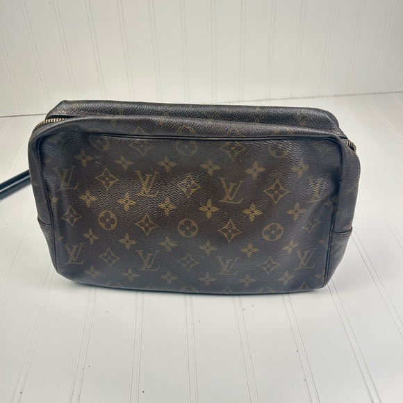 Louis Vuitton Trousse 28 Unisex Brown Monogram canvas Cosmetic Bag - Picture 9 of 15